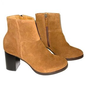 Thursday Boot Co Cognac suede modern boots 8.5